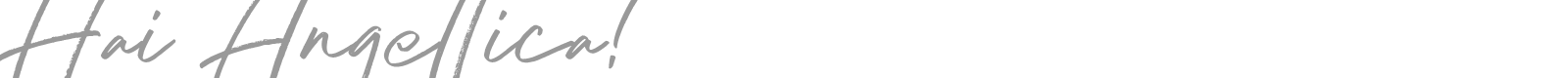 Hai Angellica! font preview
